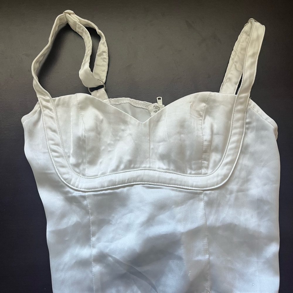 Princess Polly White Sleeveless Top